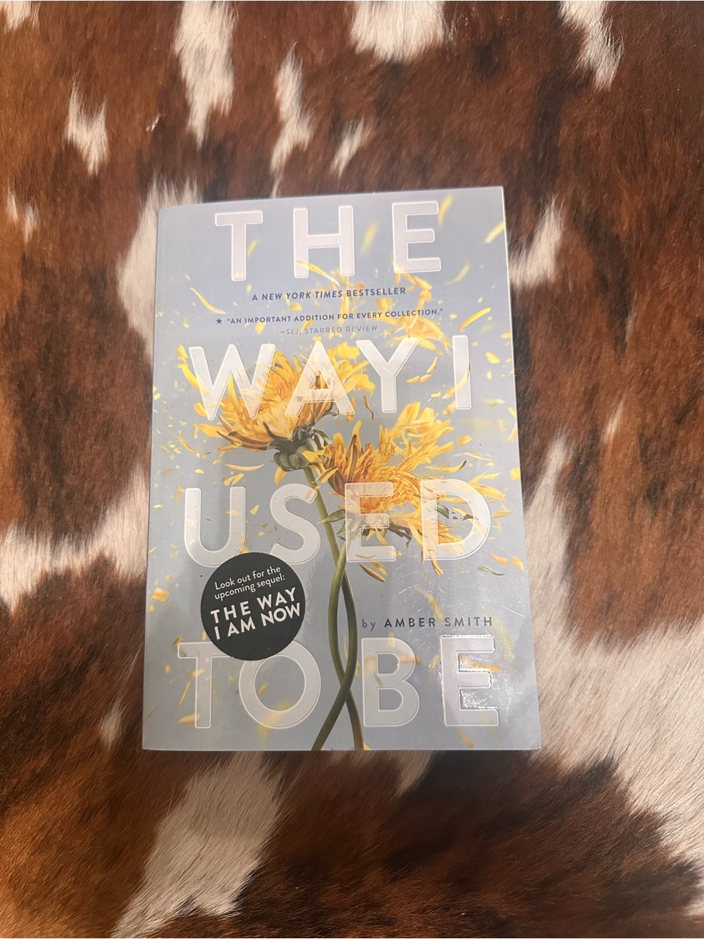 The Way I Used to Be by — Yellow Floral Cover
